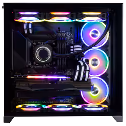 CAPTIVA Advanced Gaming I78-073 i7-14700KF 32Go 2To SSD GeForce RTX 4060 Ti Win11 Home PC Noir
