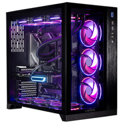 CAPTIVA PC Ultimate Gaming R89-306 (Ryzen 7 7800X3D/RTX5090 32GB GDDR7/SSD 2TB/32GB/WLAN/w/o OS) 32 Go DDR5-SDRAM 2 To NVIDIA GeForce RTX 5090 Noir