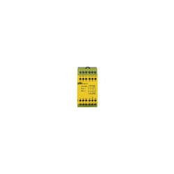 Bloc logique de sécurité pnoz X3 24VAC 24VDC 3n/o 1n/c 1so Pilz Tension de fonctionnement: 24 v/dc 3 no (t), 1 nf (r) (l x h x p) 45 x 87 x 121 mm 1