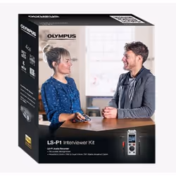 Olympus LS-P1 Interviewer Kit Mémoire interne + carte mémoire Argent