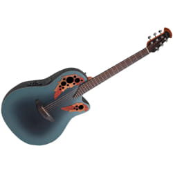 CE44 5 G Celebrity Elite Plus Mid Cutaway Reverse Blue Burst Ovation