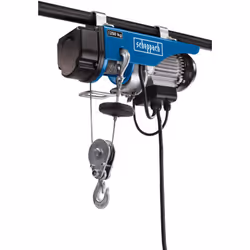 Description générale Le palan électrique Scheppach HRS 400 est conçu pour le levage efficace et sécurisé de charges lourdes. ...