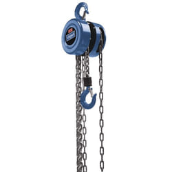 Scheppach 4907401000 treuil mécanique 1000 kg 3 m Bleu, Métallique