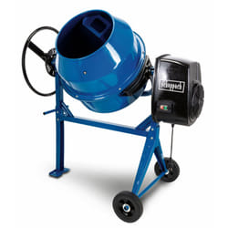 Scheppach - Bétonnière MIX125 - 230 v - Puissance 550 w - Capacité 125 l - Vitesse de rotation 26,6 tr/min