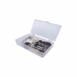 Jeu d'outils Deco Flex SCHEPPACH - 64 pcs, coffret pour scie à chantourner, idéal pour les travaux dans le garage ou l'atelie ...