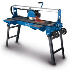 Coupe-carrelage FS3600 - 900W - Hauteur de coupe 36mm - Disque de coupe ø 200mm - Dimensions de la table 1290 x 400mm - Tête de coupe pivotante
