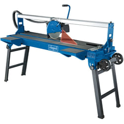 Scheppach - Coupe-carrelage FS4700 - 1200W - Hauteur de coupe 40mm - Disque de coupe ø 230mm - Dimensions de la table 1377 x 400mm - Tête de coupe