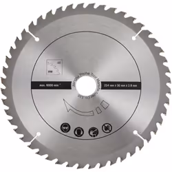 Scie circulaire Scheppach; 254x2,8x30 mm; HW; P48/60; 2 unités