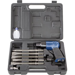 Ciseau pneumatique Scheppach 7906100716 + 5 chicels