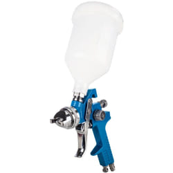 Scheppach - Pistolet à peinture pneumatique - Utilisation universelle - Pression 2 à 3,5 bar - Consommation d'air 120 - 205 L/min - Contenance 0,6 l