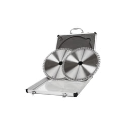 Scheppach - Ensemble de 2 Lames Ø315mm - Lames carbures 315x30/25,4 x 2,8mm - 24 et 48 dents - Multifonction, idéal pour couper bois, plastiques,