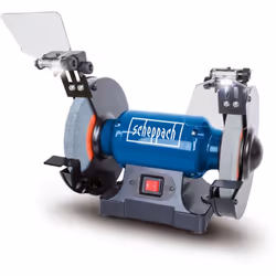 Description générale Touret à meuler SM200L avec meules de dégrossissage et de polissage de Ø 200 mm. Ce modèle est équipé de ...
