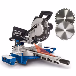 Scie à onglets composés Scheppach HM216 + Disque de coupe - Vue supplémentaire 7