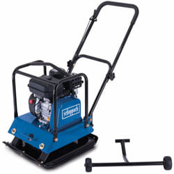 Plaque vibrante thermique HP1800S – Compacteur 6,5 cv – Pression de compactage 23 kN – Profondeur 30 cm – Vitesse 25 m/min – Tapis en caoutchouc et