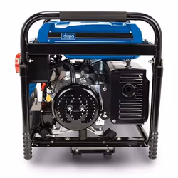 Scheppach SG7100 groupe électrogène 5000 W Essence Noir, Bleu clair