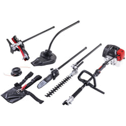 Outil de jardin multifonction 5 en 1 MTC42-5P – Outil multifonction thermique – Taille-haies – Elagueuse sur perche – Coupe-bordures –