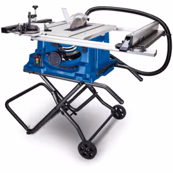 Une scie sur table performante : la HS115 La scie circulaire sur table HS115 de Scheppach est adaptée à de nombreux travaux d ...