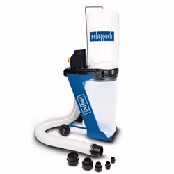 Scheppach DC500, Sec, Blanc, 75 L, 1150 m³/h, 2 m, 10 cm