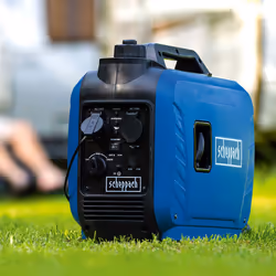 Scheppach IGT2500 groupe électrogène 2000 W 4,1 L Essence Bleu - Vue supplémentaire 5