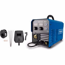 Quatre procédés de soudage en un seul appareil – le poste à souder WSE5000 Multi de scheppach combine WIG(TIG), MIG/MAG, MMA  ...