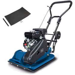 Plaque vibrante thermique HP1900S – Compacteur 5,6 cv – Pression de compactage 17 kN – Profondeur 30 cm – Vitesse 25 m/min – Tapis en caoutchouc et