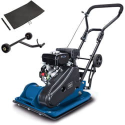 Plaque vibrante thermique HP2300S – Compacteur 5,6 cv – Pression de compactage 23 kN – Profondeur 35 cm – Vitesse 15 m/min – Tapis caoutchouc et