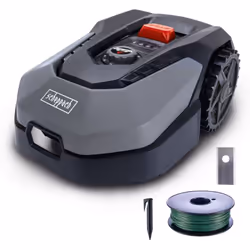 Robot tondeuse XL600 Le robot tondeuse XL600 de Scheppach est une innovation technologique vous permettant d’économiser de l’ ...