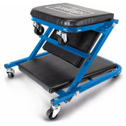 Scheppach - Chariot de mécanicien 2 en 1 - Parfait et idéal pour garage - Charge max 150 kg - 6 roulettes pivotantes à 360°