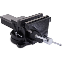 Scheppach - Etau d'atelier rotatif ASV360-150 - Largeur de serrage 160mm - Taille des mors 152x12mm - Force de serrage 29,4 kN - Charge max 3000kg