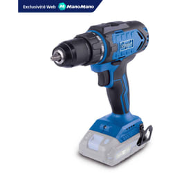 Scheppach - Perceuse Visseuse sans fil ixes 20V - C-DD45-X - Couple 45nM - 2 vitesses - Mandrin à serrage auto - led & Clip de maintien inclus