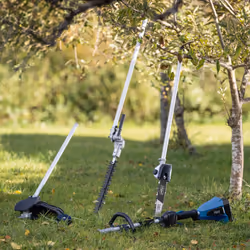 Outil de jardin multifonctionnel Scheppach BC-MFH400-X; 2x20 V (sans batterie et chargeur)