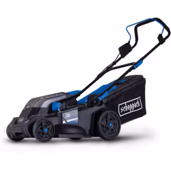 La tondeuse à gazon sans fil Le kit de tondeuse à gazon sans fil BC-MP380-X de Scheppach, avec sa largeur de coupe de 38 cm , ...