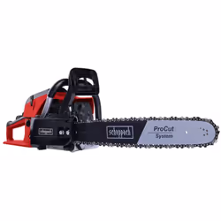 TRONÇONNEUSE ESSENCE 51 CM • Tronçonneuse thermique puissante pour couper du bois de chauffage, tailler des arbustes, tailler ...