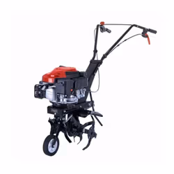 Puissant moteur thermique a 4 temps de 2,5 kW / 3,4 CV de 144 cm3 La largeur de travail de 360 mm permet un travail rapide La ...
