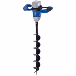Scheppach Tarière sur batterie 20V - BC-EB100-X - 3 modes de fonctionnement - 125 tr/min - forage Ø 100mm - longueur mèche 80 ...