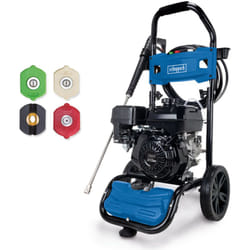 Scheppach - Nettoyeur haute pression thermique HCP5000 – 4,3 kW – Moteur à essence 4 temps 5,9 cv – Pression 241 bar – Débit 570 l/h – Démarreur à