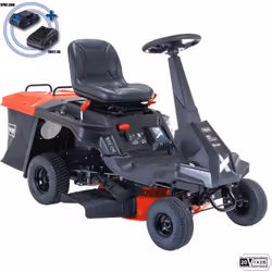 TONDEUSE À GAZON ESSENCE 61 CM • Très grande largeur de coupe de 61 cm • Puissant moteur essence 4 temps de 4,4 kW / 6,0 CV d ...