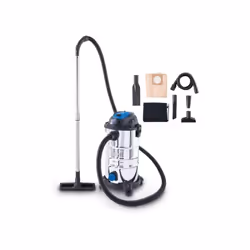 ASPIRATEUR SOLIDES/LIQUIDES 30 L • Aspirateur solides/secs compact, 20 kPa pour l'aspiration de solides et l'aspiration de ma ...