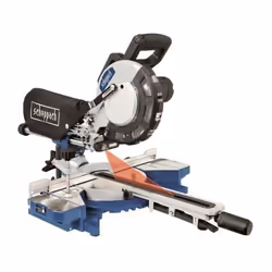 La scie a onglet radiale SCHEPPACH HM81LXU, dotée d'un moteur de 1700 W, offre une lame carbure de 216 mm pour des coupes pré ...