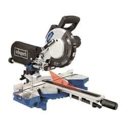 Scheppach - Scie a onglet radiale électrique 216 mm HM81LXU - 2000 w - Avec laser, led et 2 extensions d'appui