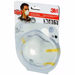 3M 8710EC3 Masque anti-poussière 3 pièce(s) FFP1