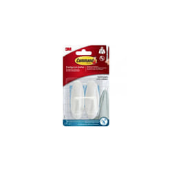 Blister 2 cintres salle de bain medium 4 bandes 1,3kg 17081b command 3M