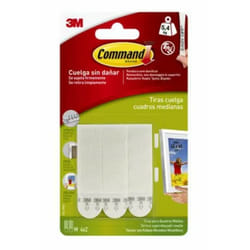 Command 17201-4PK étiquette de fixation