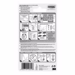 Command 17201-4PK étiquette de fixation