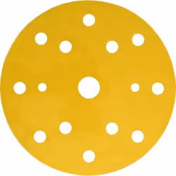 Velcro roue de broyage 255P Corundum Pad en papier avec Velcro Avec des trous d'aspiration Bonne performance d'enlèvement et  ...