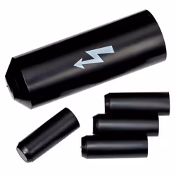 3M SKE S/2+3, Gaine thermorétrécissable, Noir, 6,2 cm, 4 pièce(s), 120 °C