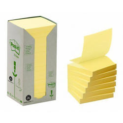 Post-It 7000033934 Carré Jaune 100 feuilles Auto-adhésif