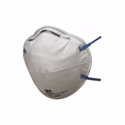 Demi-masque respiratoire filtrant contre les particules solides et liquides. Coque extérieure rigide, barrette nasale souple, ...