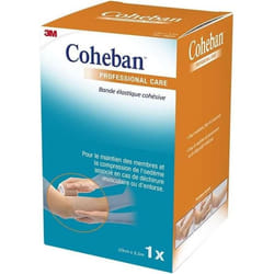 3M Coheban Largeur-10 cm x 3.5 m Bande de contention cohésive