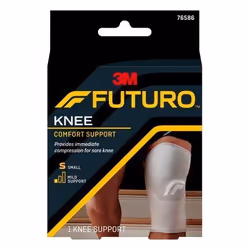 3M FUTURO 76586, Genou, Support, S, Nylon, Polyester, Spandex, Gris, Athlétique